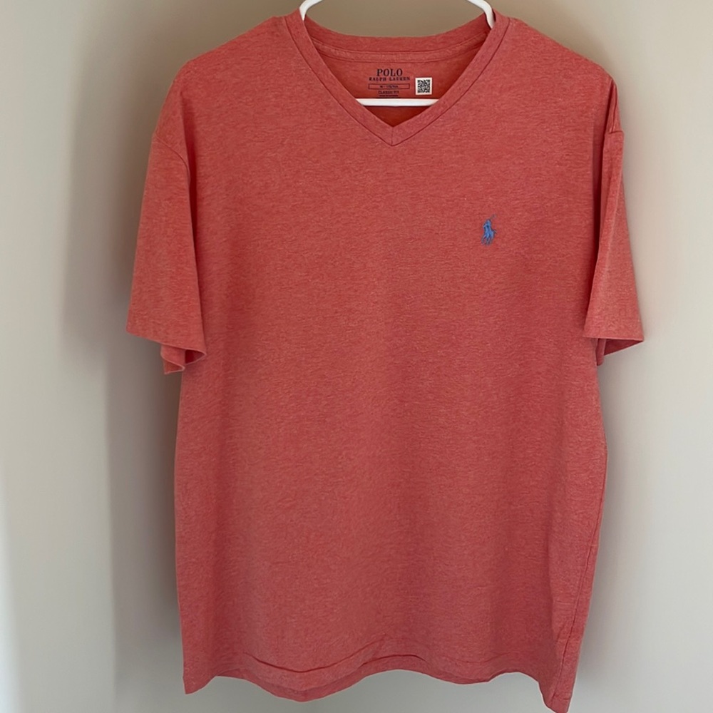 Polo Ralph Lauren Men’s Classic Fit V Neck T-Shirt Size Medium